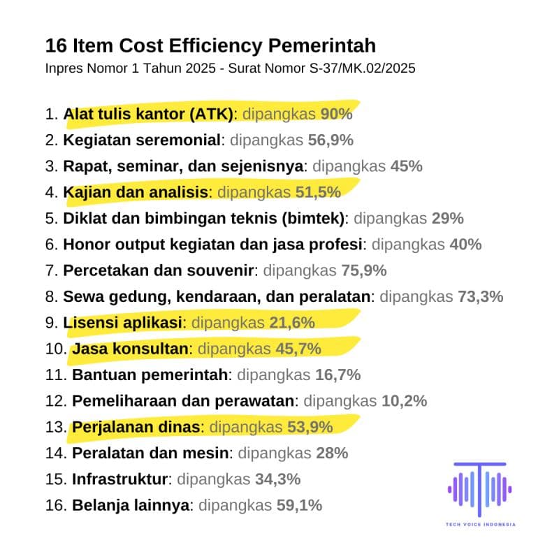 Efisiensi Rp256T dan Risiko Transformasi Digital