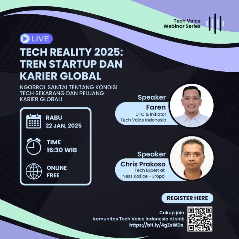 tech winter bersama Tech Voice Indonesia