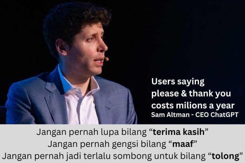 Kesopanan di AI Mahal, Empati Jadi Kemewahan