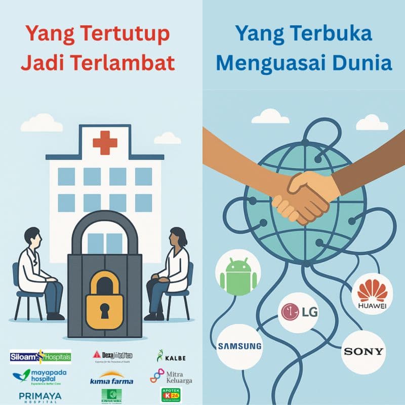 Belajar dari Android untuk Buka Ekosistem Kesehatan
