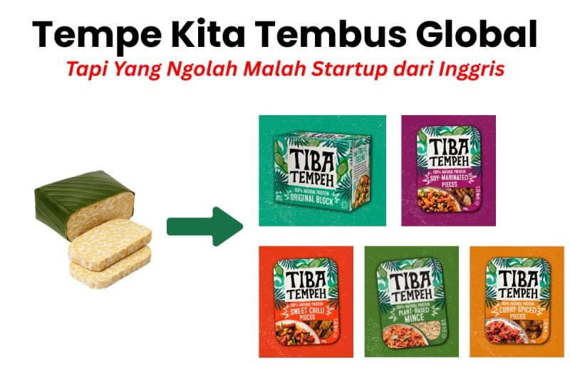 Startup Inggris Raup Rp29 Miliar dari Tempe