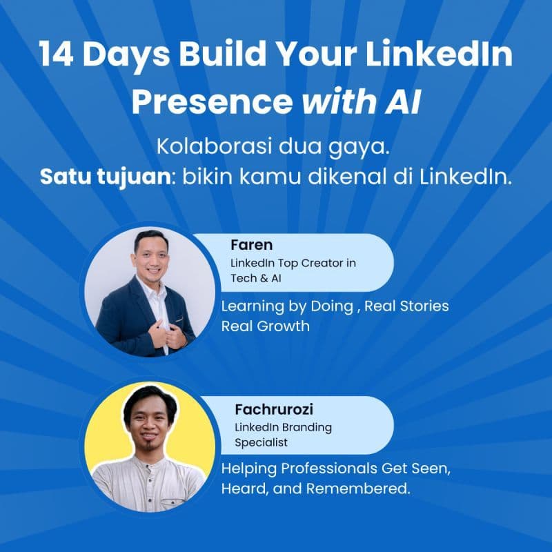 Kolaborasi AI & Branding untuk Konsisten di LinkedIn