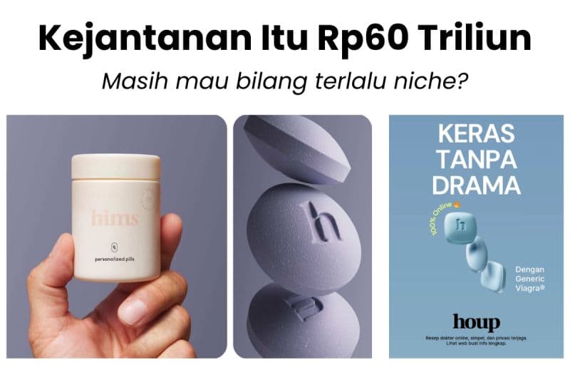 Startup Kesehatan Laki-Laki & Perempuan: Ternyata yang Niche Justru Bertahan