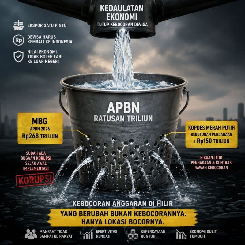 Ada kontradiksi besar dalam arah kebijakan ekonomi kita.
