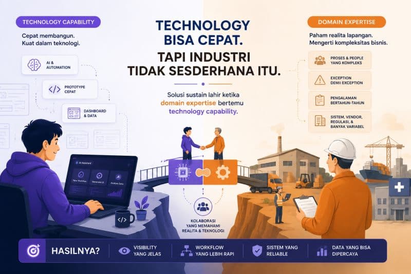 Beberapa waktu lalu saya ngobrol cukup panjang dengan seorang industry expert. Bukan or…