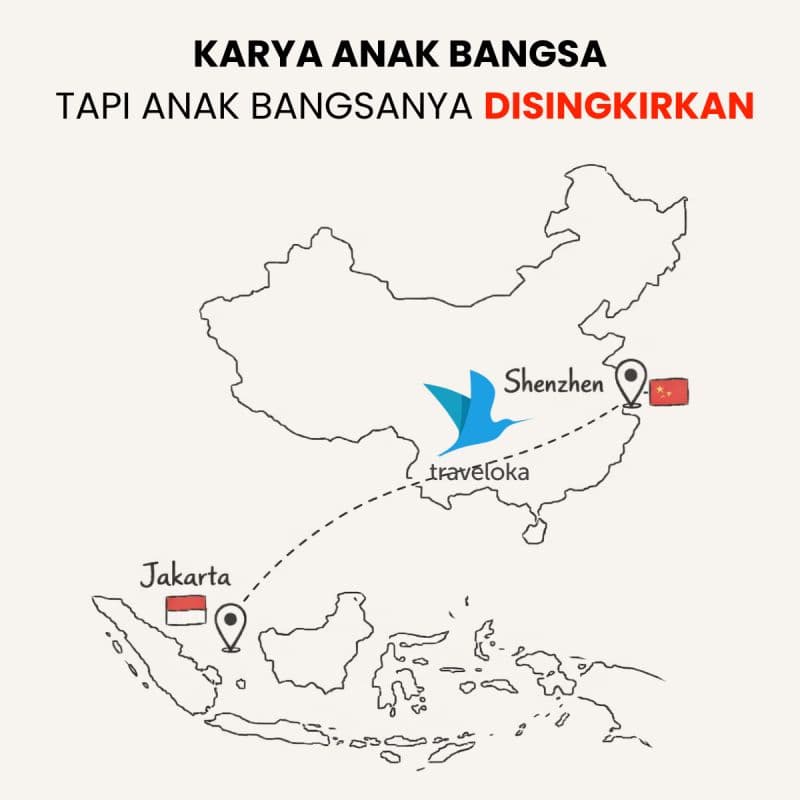 Traveloka. Karya Anak Bangsa yang Pelan-pelan Ditinggalkan.