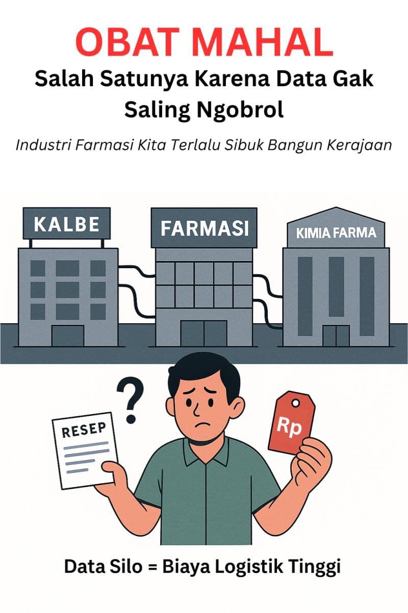 Obat Mahal dan Stok Kosong karena Data Silo