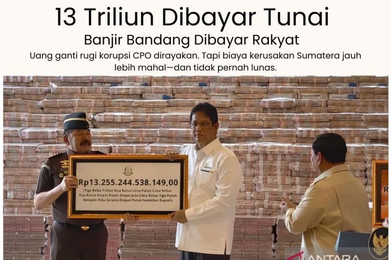 Kelapa Sawit, Banjir Bandang, dan Ingatan yang Jangan Cepat Hilang