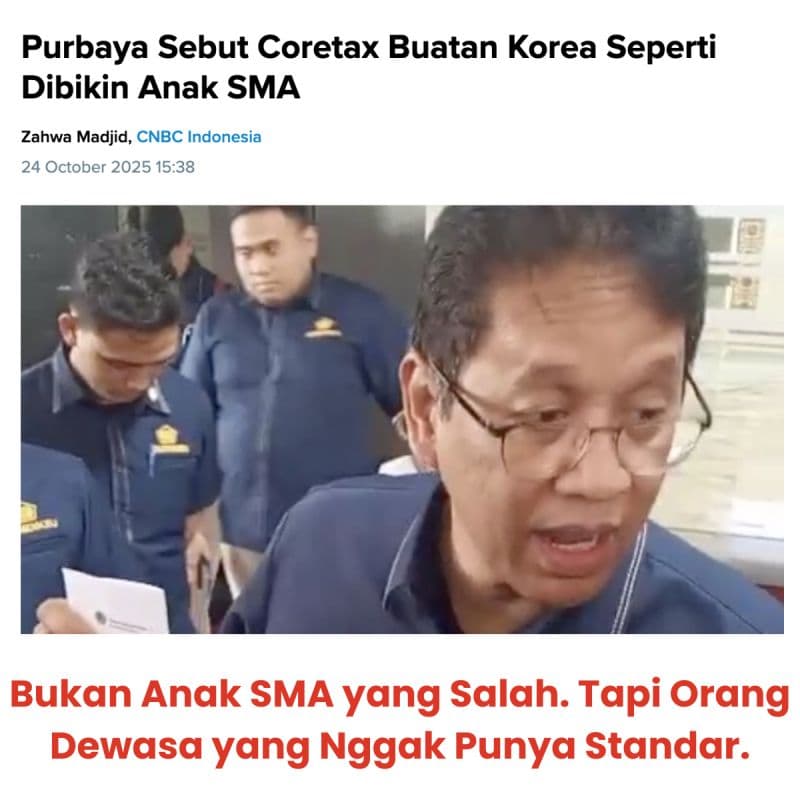 Coretax dan Gelapnya Standar Proyek IT Negara