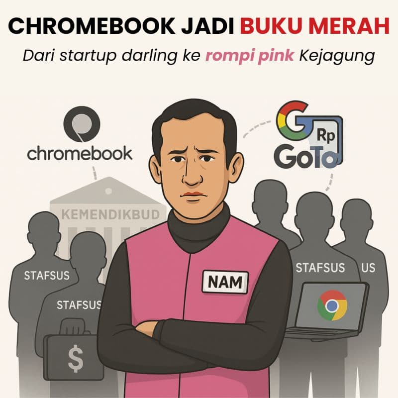 Nadiem Jadi Tersangka: Korupsi Chromebook 3T