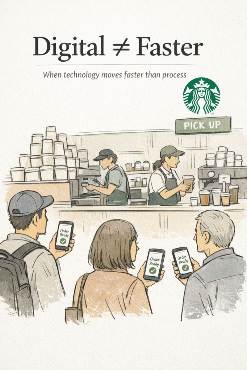 Ternyata Starbucks Juga Bisa Salah Digital Transformation