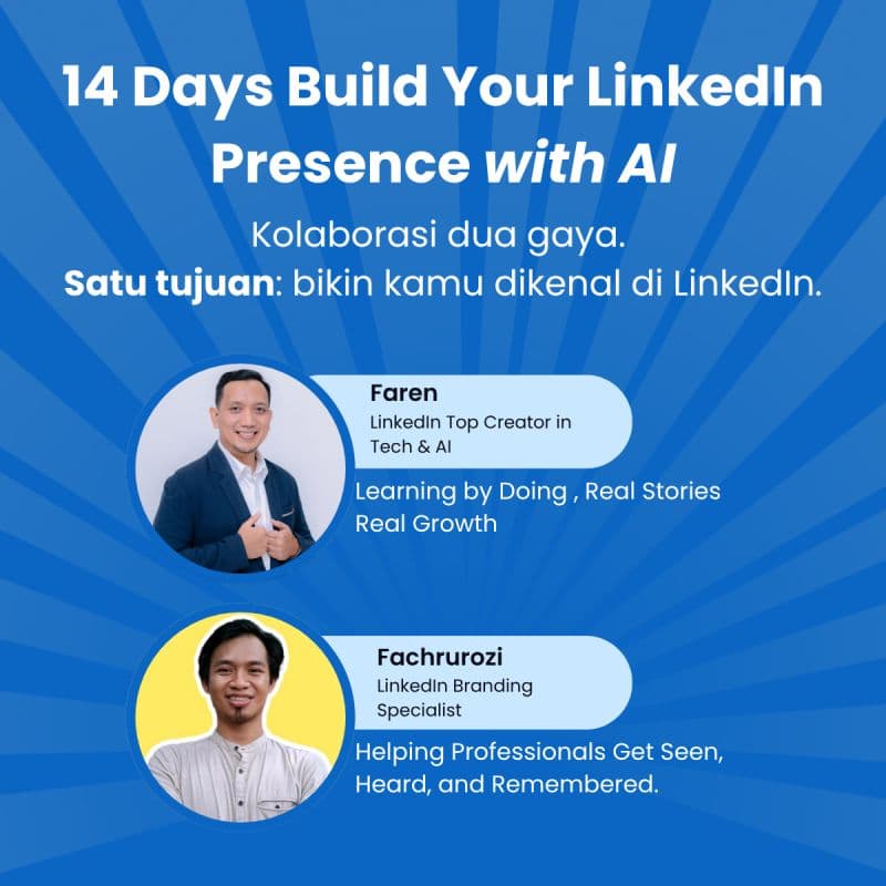 Batch 2: 14 Days Bangun Presence LinkedIn dengan AI