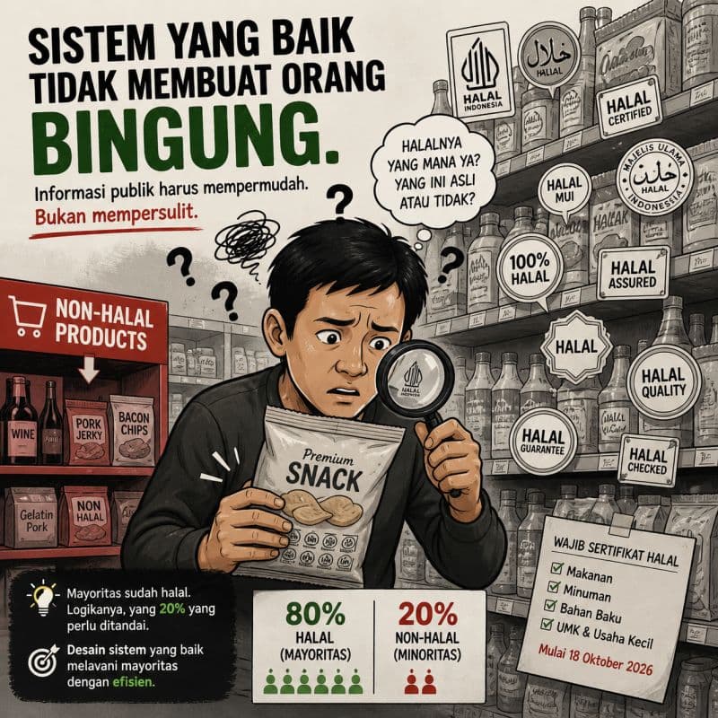 Saya pernah masuk ke sebuah toko yang banyak jual produk impor.