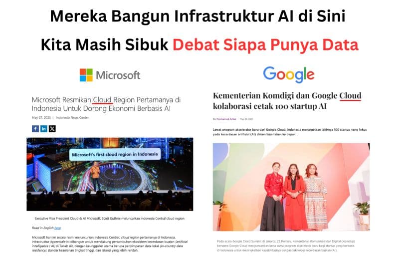AI Indonesia Terancam Dikuasai Infrastruktur Cloud