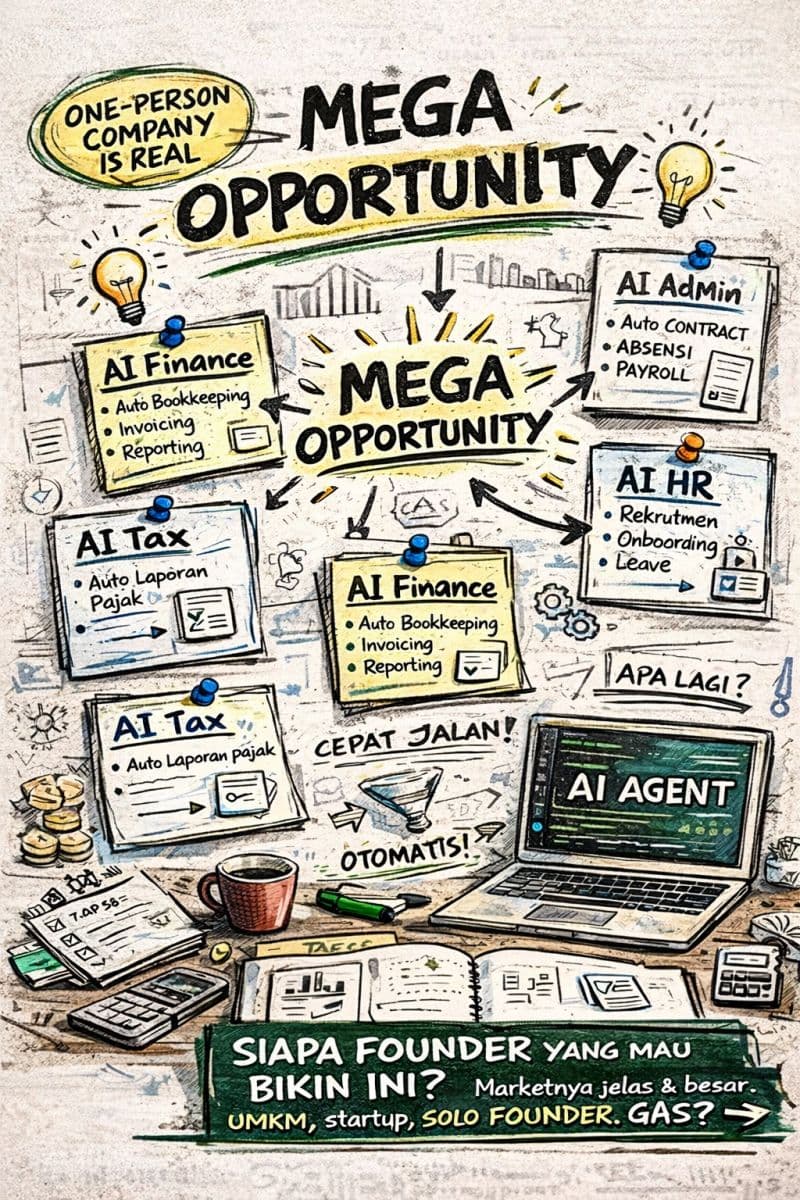 Kalau kamu lagi cari ide startup—ini salah satu yang paling “jelas” hari ini.