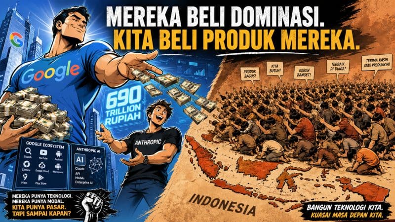 Google rela jual harga diri kalau itu artinya jangan kalah.
